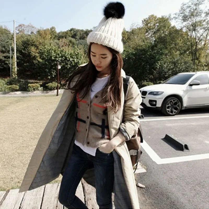 Винтажный английский синтетический норковый кашемировый свитер Qiukichonson женский