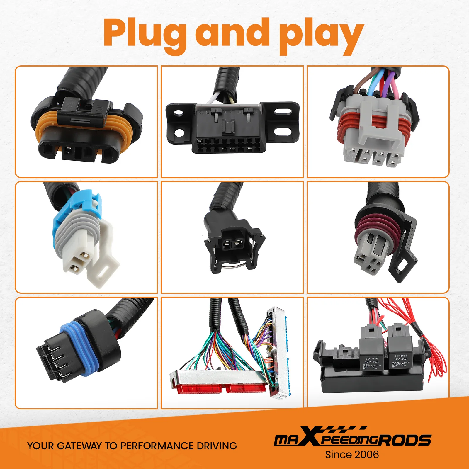 Высококачественный автономный жгут проводов для Ls Truck 99-06 W/ T56 Th350 Th400 700r4 1997-06