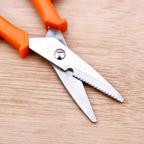 Tijera de electricista 14 см inox Naranja | Спорт и развлечения