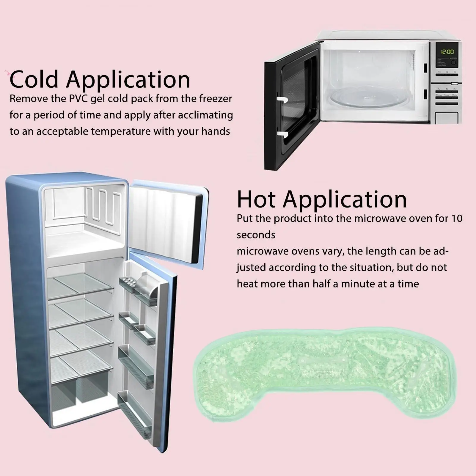 Для фотогеля для ухода за головой-холодный компресс головной боли и