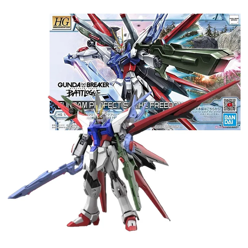 Anime Figure Hg Perfect Strike Freedom Collection Gunpla Anime Action Figure Toys For Children