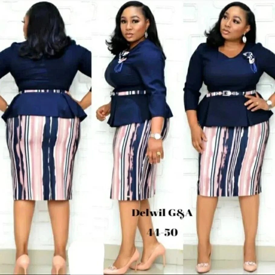 2024 горячая распродажа платье больших размеров в африканском и турецком стиле для