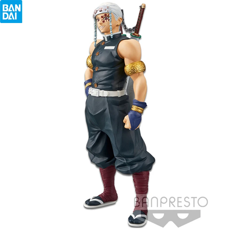 

Anime Demon Slayer Blade Sound Column Uzui Tengen Kizuna Vol11 Scenery Figure Handmade Bandai Original Model Figure Toy