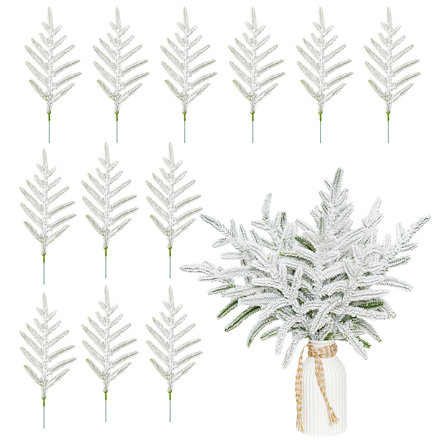 

Искусственные кедровые ветки 12 шт