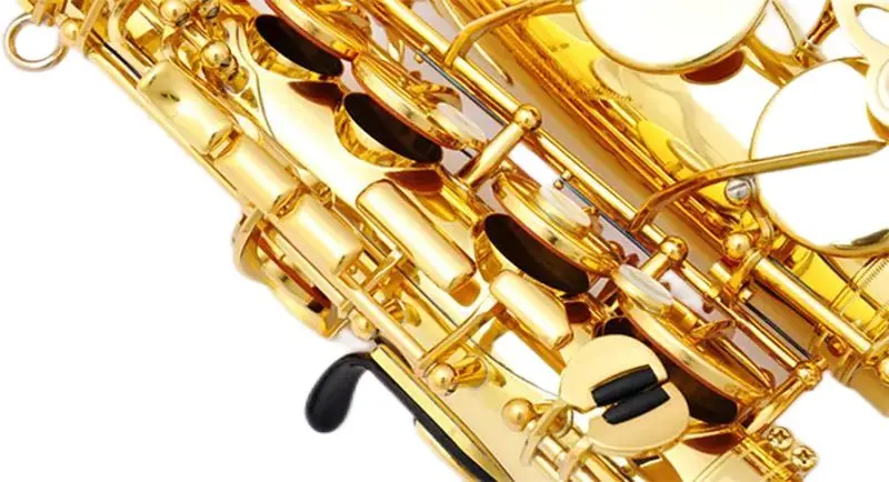Лучшее качество Япония искусственный альт-саксофон E-Flat Sax свет горлышко