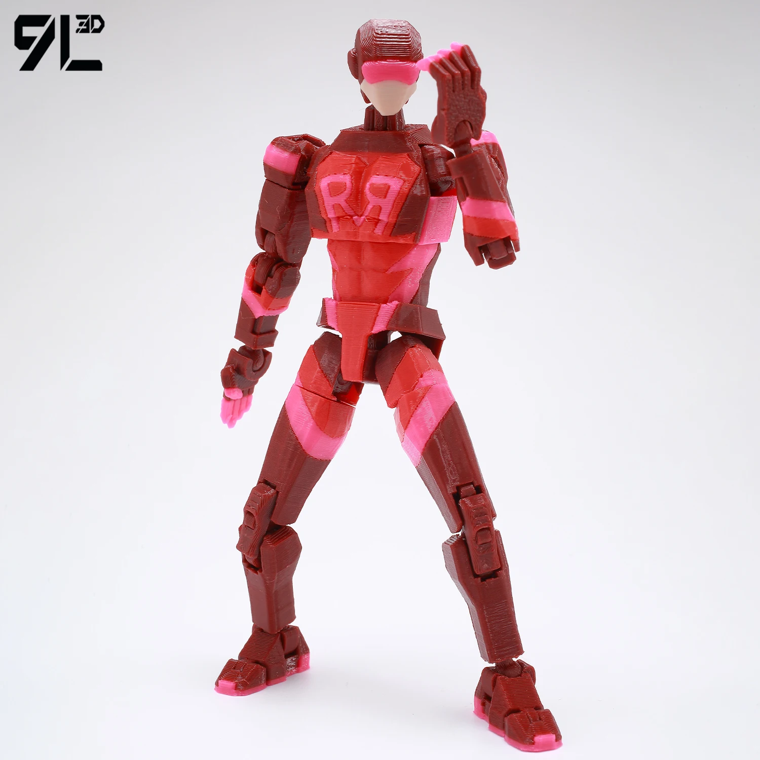 Коллекционная фигурка Red Rush Action Figure Toy 9L3D Lucky13 Dummy13, напечатанная на 3D-принтере, с множеством подвижных суставов, настольное украшение, для взрослых, для демонстрации (art.: 3920db308ebd5) - 3920db308ebd5