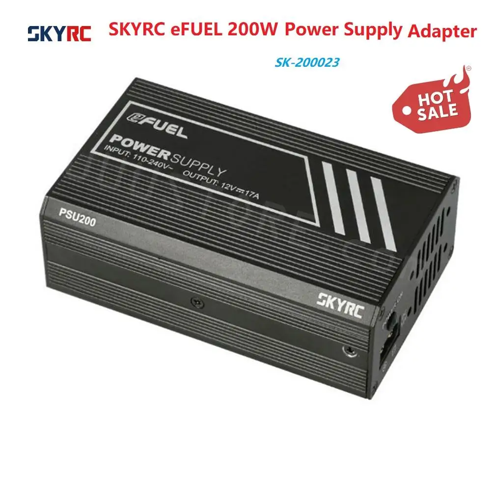 SKYRC eFUEL 200 Вт SK-200023 17A адаптер питания для SKYRC B6 Lite B6 модель зарядного устройства RC FPV гоночный Дрон Квадрокоптер радиоуправляемые запчасти