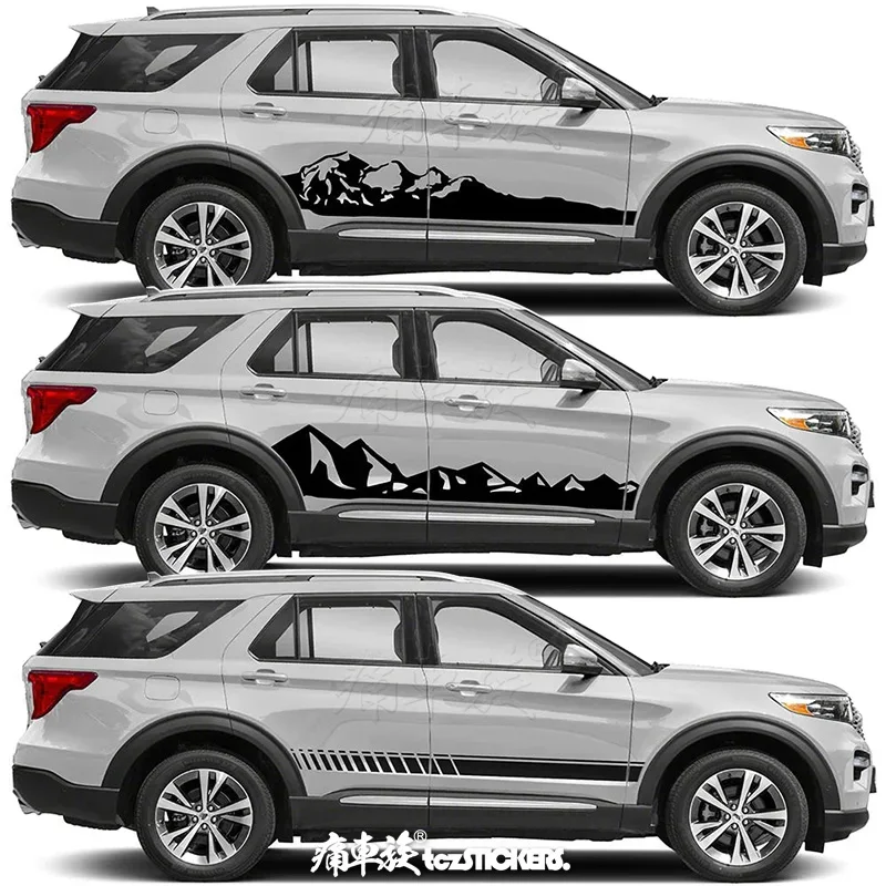 Автомобильная наклейка для Ford Explorer 2023 внешнее украшение модифицированная модная