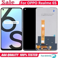 6 5 original for oppo realme 6s lcd display touch screen replacement digitizer for realme6s rmx2002 lcd with frame