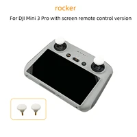 suitable for dji mini 3 pro with screen remote control for dji rc rocker lengthening heightening ergonomic thumb rocker