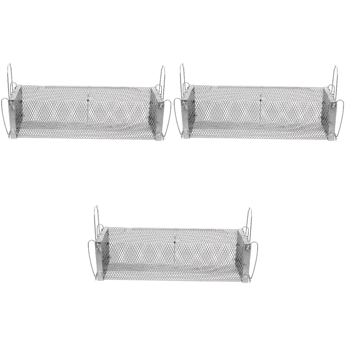 

3 pcs Simple Mousetrap Cage Pretty Trap Cage Practical Rat Trap Cage
