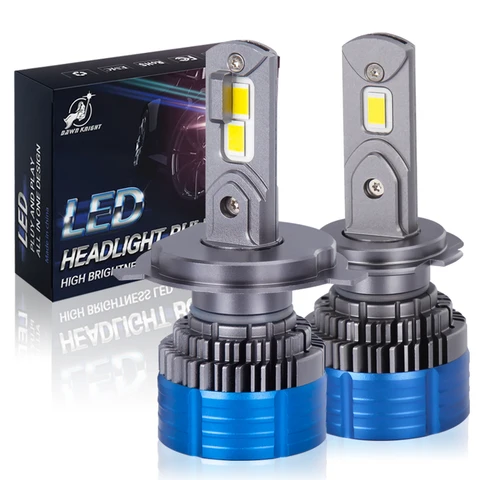 DAWNKNIGHT K4S K4C H7 H4 HB3 9005 H1 H11 4300K Светодиодные Автомобильные Лампы H8 HB4 9006 светодиодсветильник фары противотумансветильник фары комплект светодиодсветильник фар s для авто 12 в 80 Вт