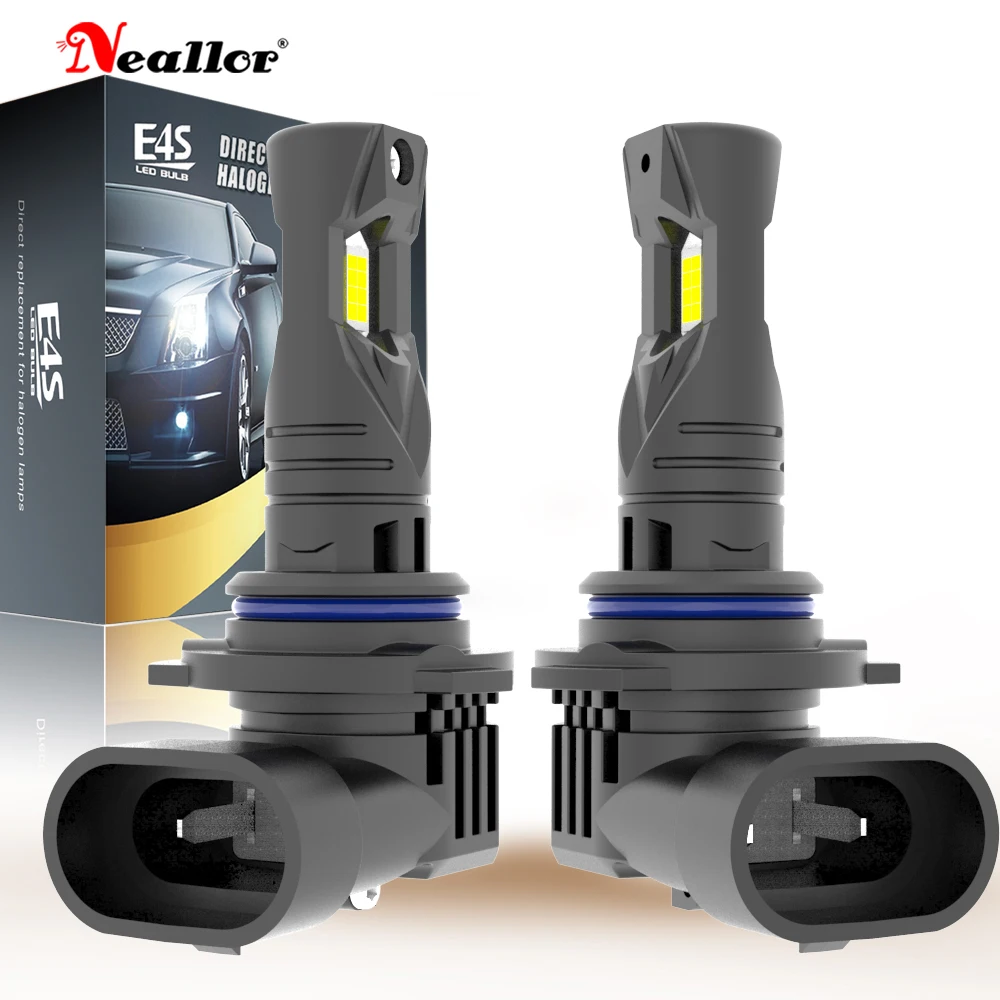 

2 шт., Автомобильные светодиодные фары 100 Вт 9012 лм HIR2 9006 H7 H11 H8 H9 H16 HB4 9005 HB3