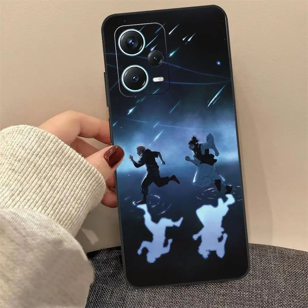 Черный чехол для телефона Redmi Note 13 Pro Plus 12 11 A3X A1 A2 13C 12C