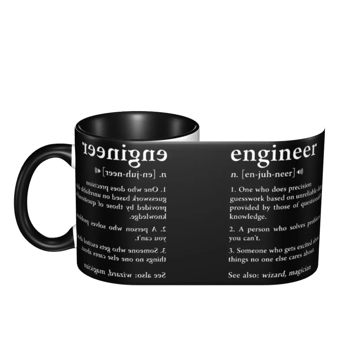 

Engineer Definition Funny Computer Mechanical Engineering Funny Cups Mugs Print Mugs Cool milk cups