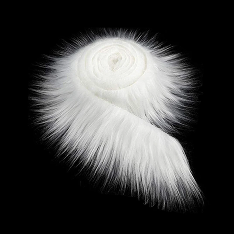 Лента из искусственного меха для рукоделия шитья одежды пушистая отделка ткани