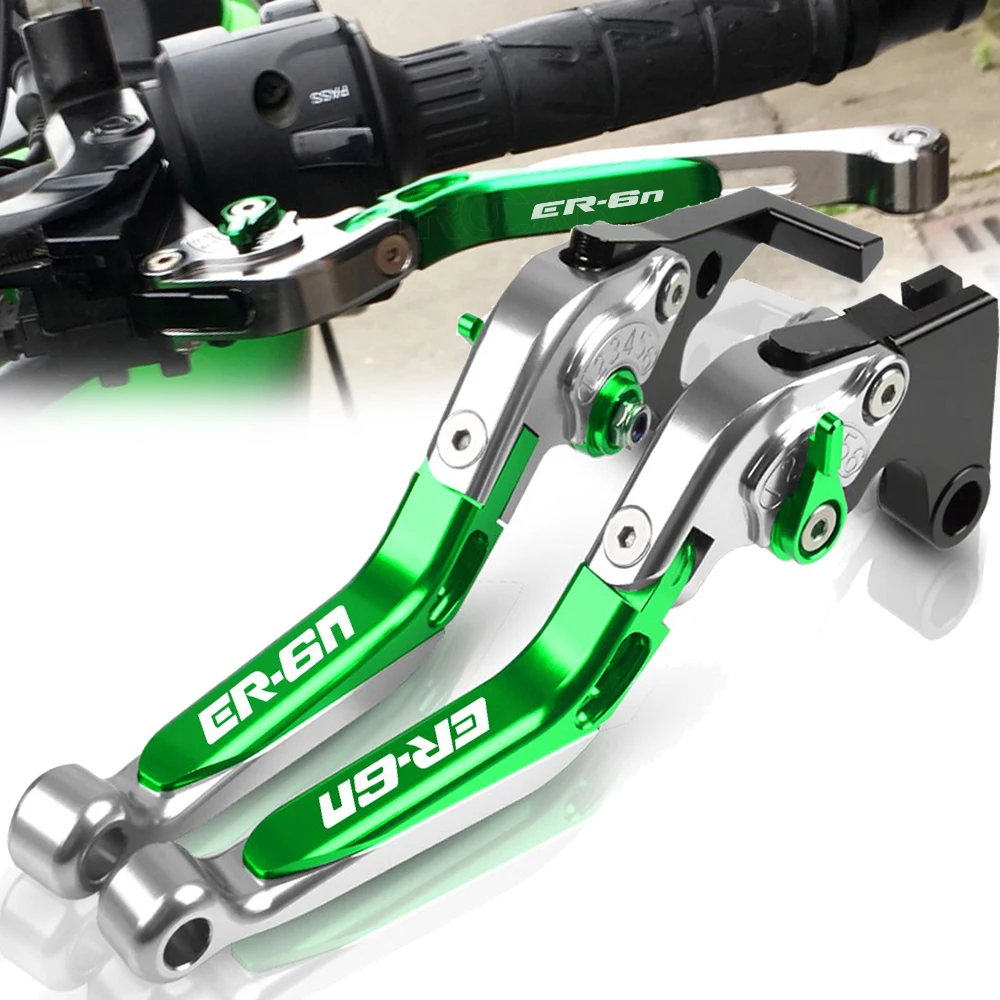 

For KAWASAK ER6N ER-6N ER-6f 2009 2010 2011 2012 2013 2014 2015 2016 2017 Extendable Motorcycle Brakes Clutch Levers Adapter