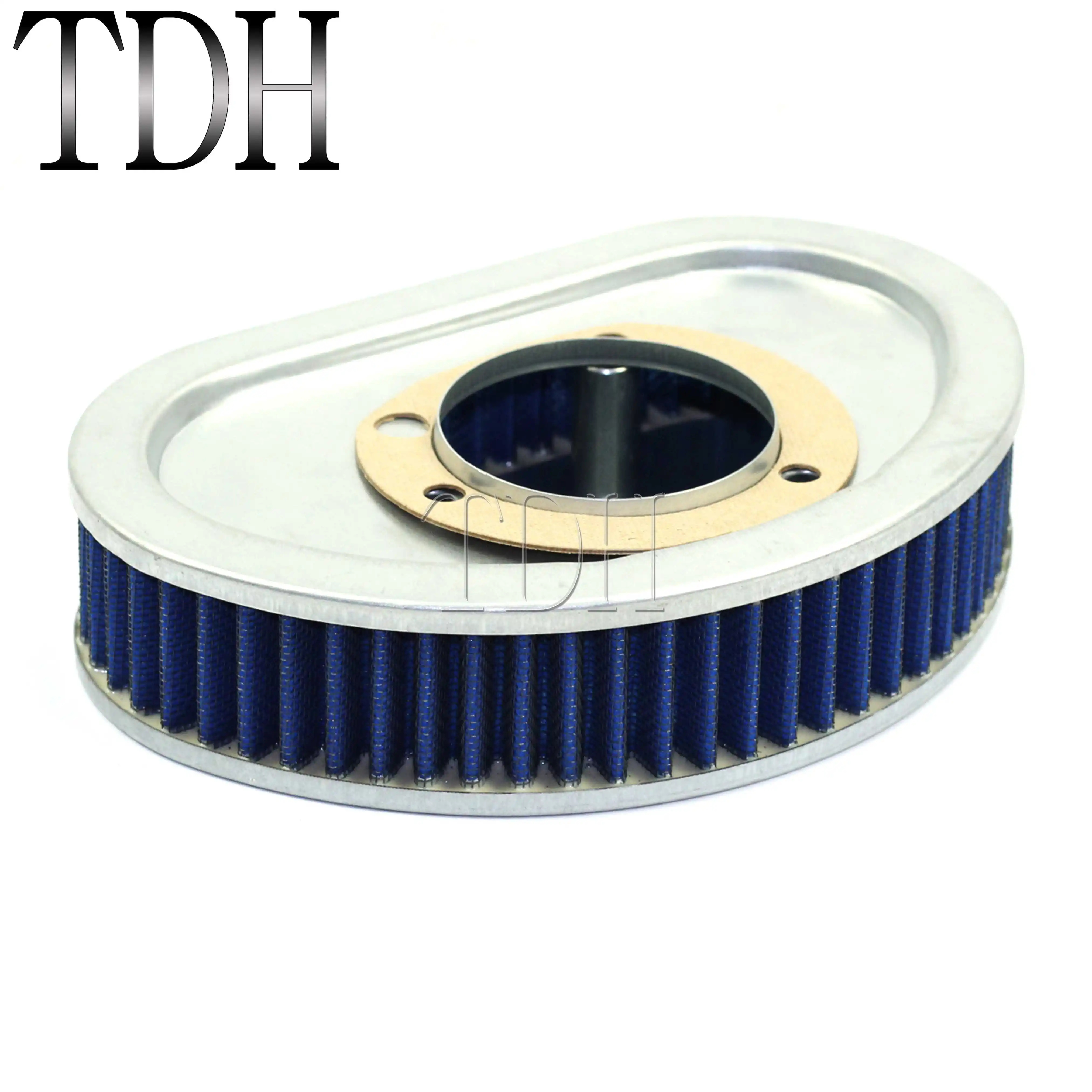 Воздушный фильтр для мотоцикла с высоким потоком воздуха Harley Dyna Fat Bob Super Street Glide