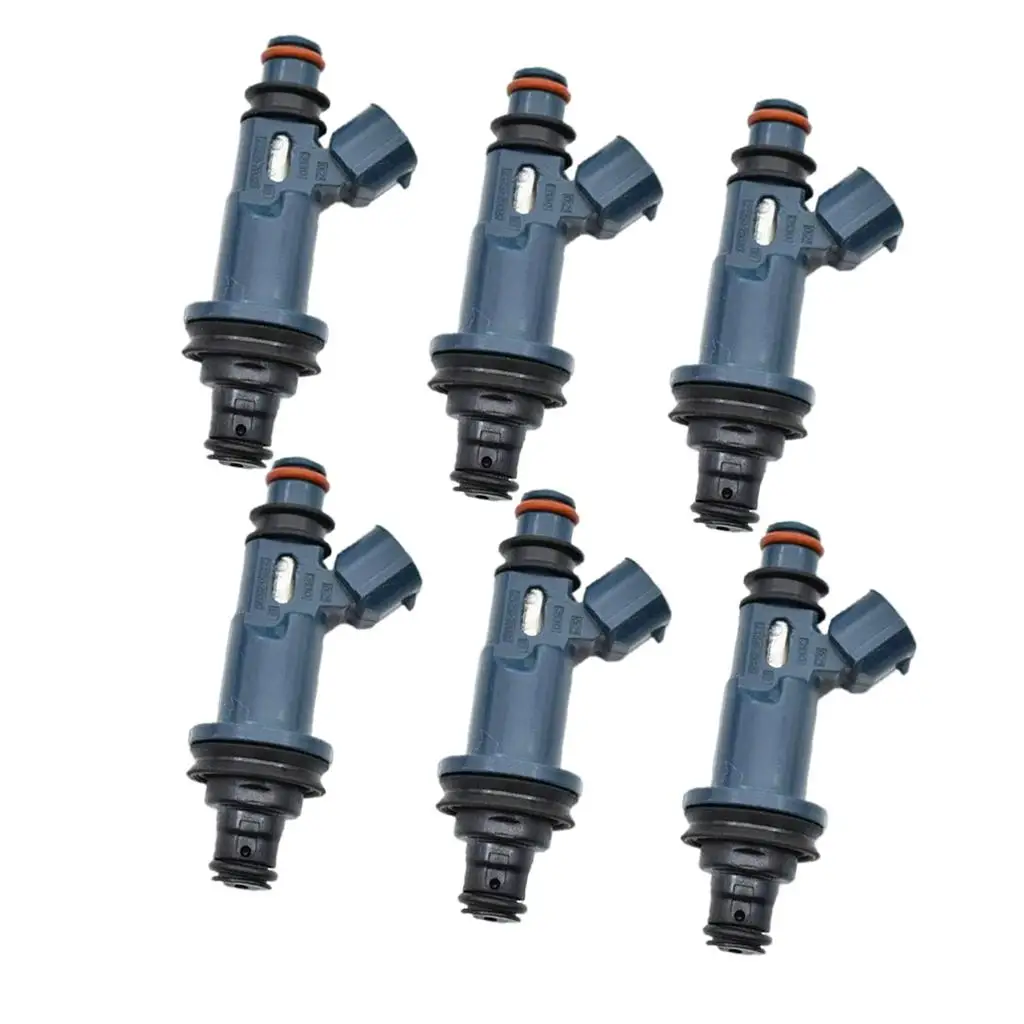 

6x Fuel Injectors Kit Engine Fuel Spray Nozzle Fit for 99-03 23250-20020 23250-0A010 Replace Parts Acc