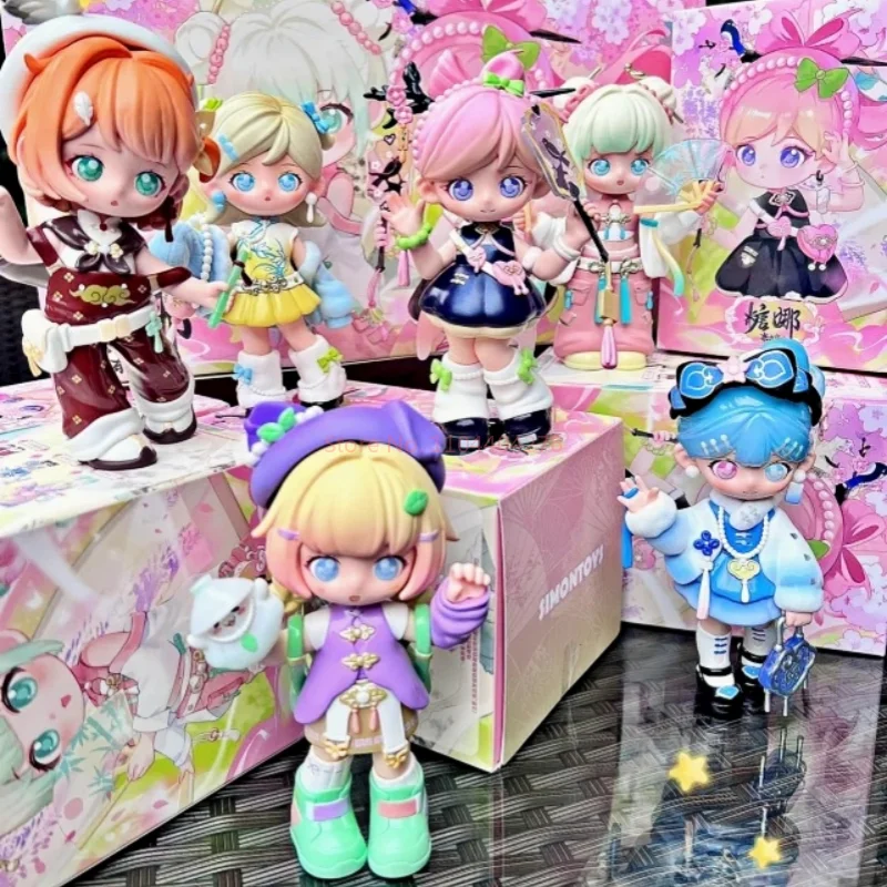 Горячая серия Simontoys Teennar Oriental Overture 2021 слепая коробка мини-Mystery Caja Коллекционная