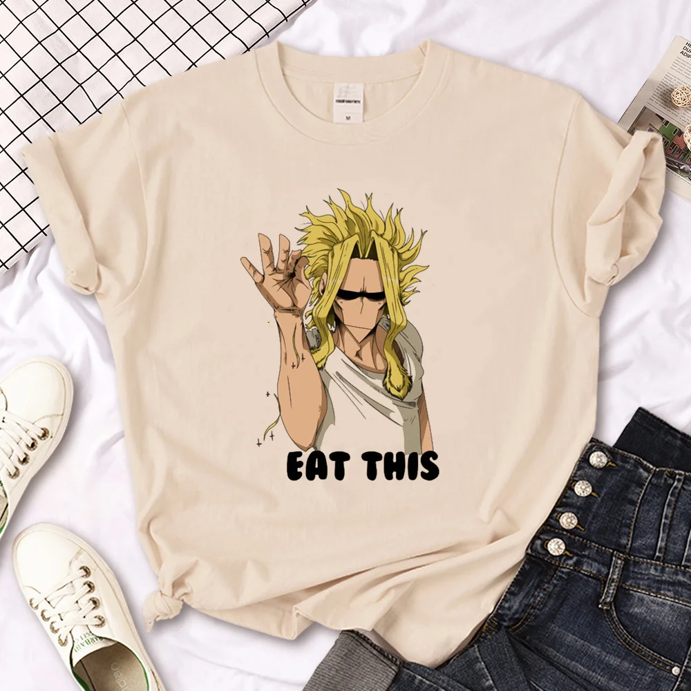 

Футболки All Might, женская уличная одежда, комикс, женская одежда y2k
