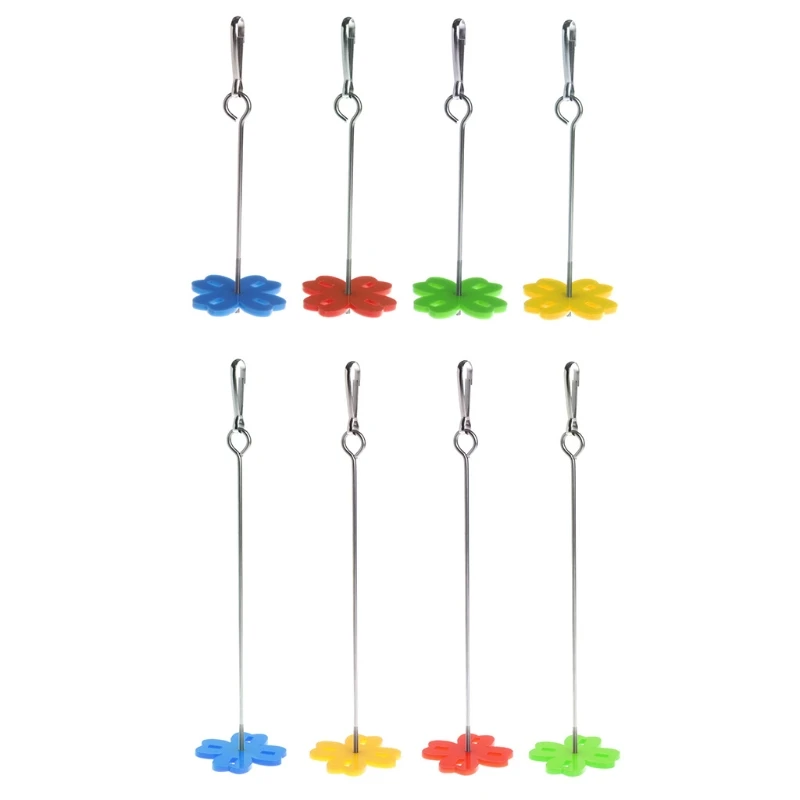 

Bird Food Holder Foraging Hanging Stainless Steel Parrot Treat Fruit Skewer