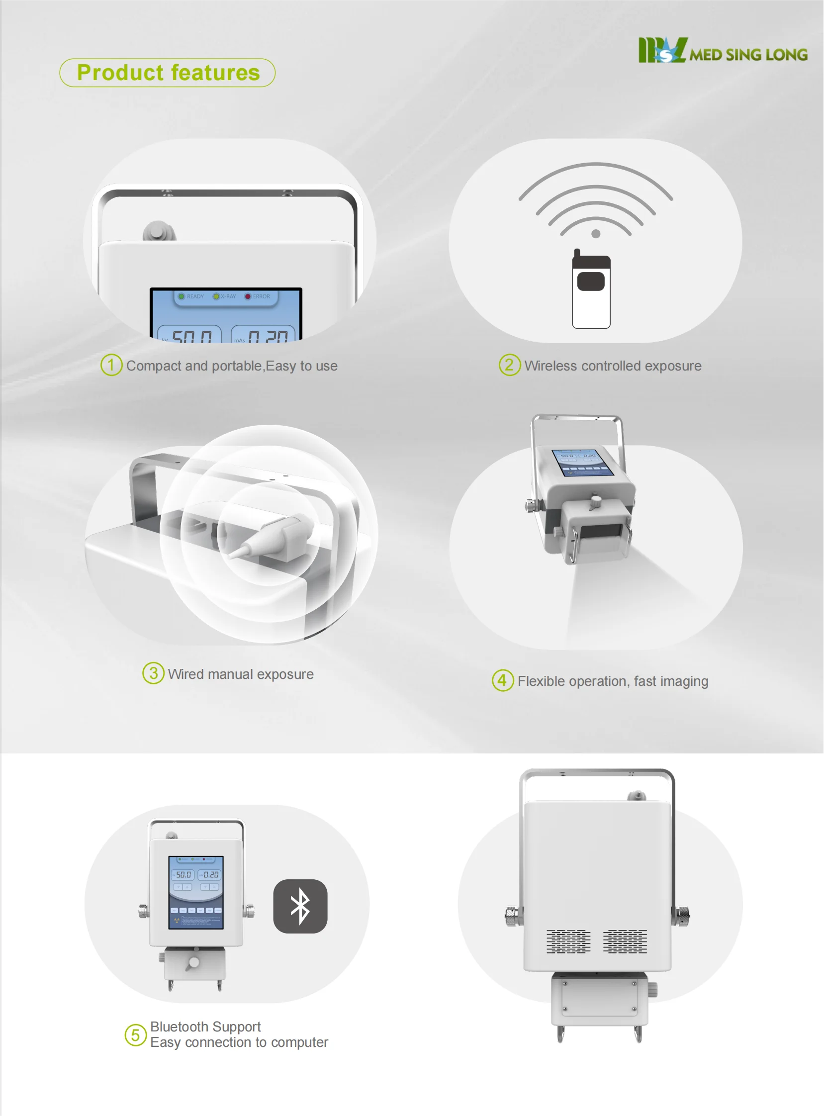 ския НОВЫЙ цифровой портативный высокочастотный рентгеновский аппарат Human Vet