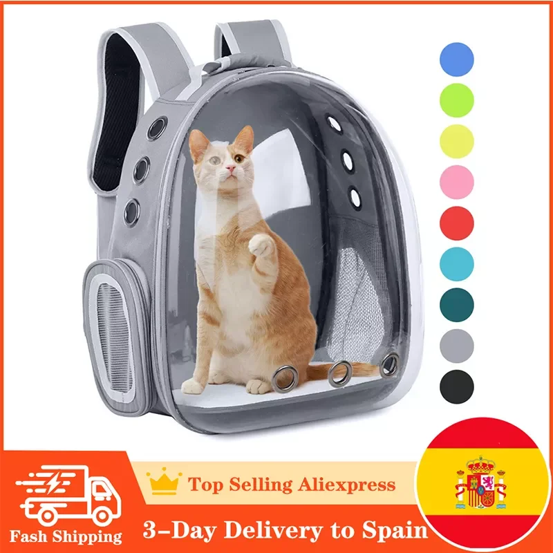 

Сумка-переноска для кошек, Воздухопроницаемый уличный рюкзак в виде капсулы для маленьких собак и кошек, для путешествий