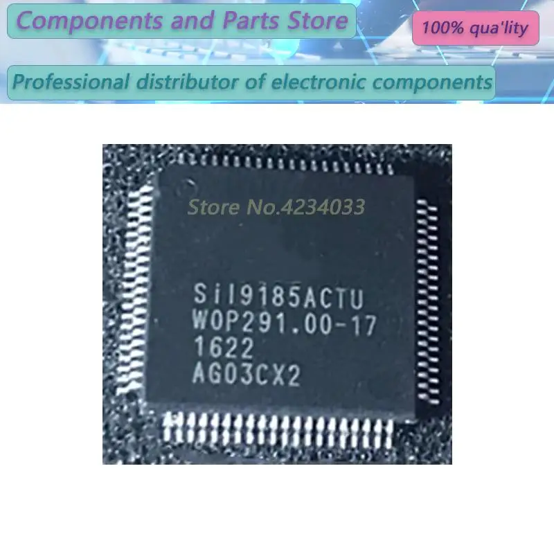 1 шт. SIL9185ACTU SIL9185ACT SIL9185 80-TQFP new100% SIL91 85ACTU