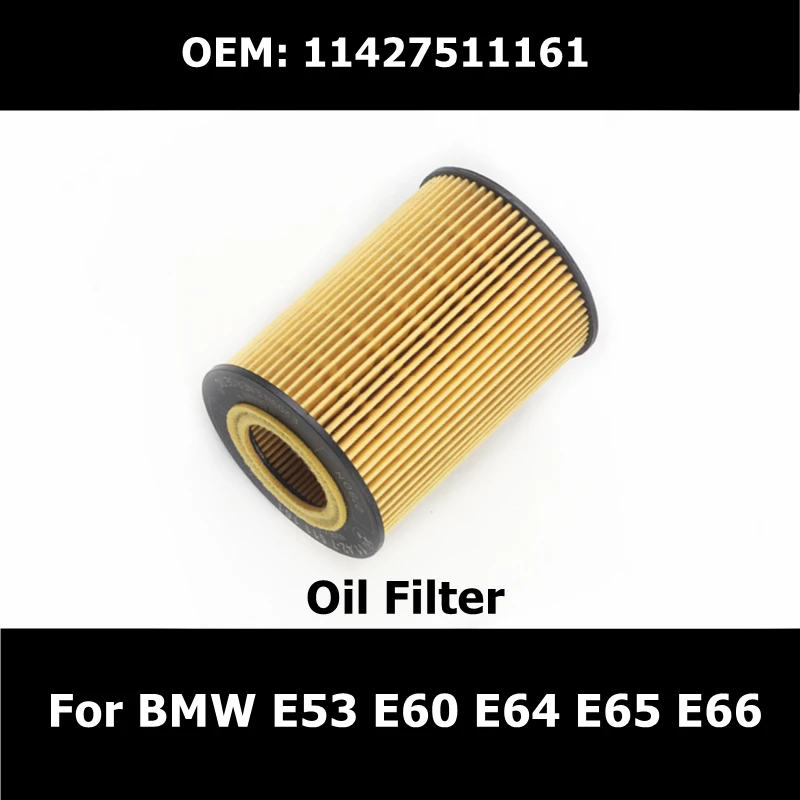 

11427511161 автомобильные аксессуары активированный уголь салонный сетка масляного фильтра фильтр для BMW X5 E53 E60 E61 E63 E64 7' E65 E66