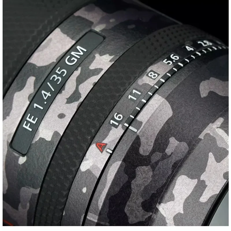 Наклейка виниловая для объектива камеры SONY FE 35 мм F1.4 GM