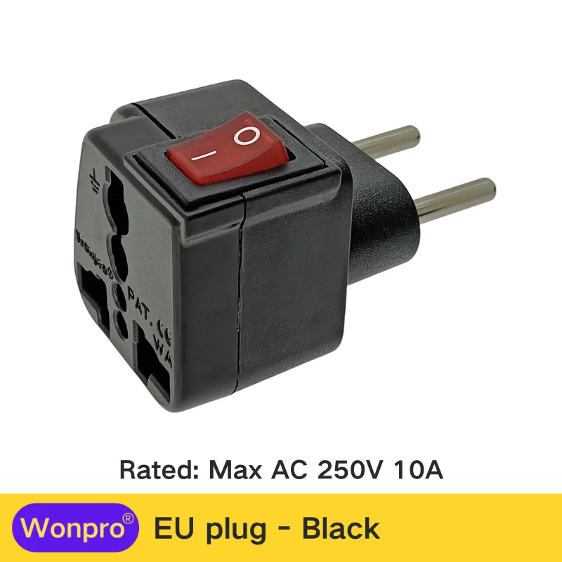 

Адаптер-переходник Schuko Passvvell Wonpro WSA 110-240 В