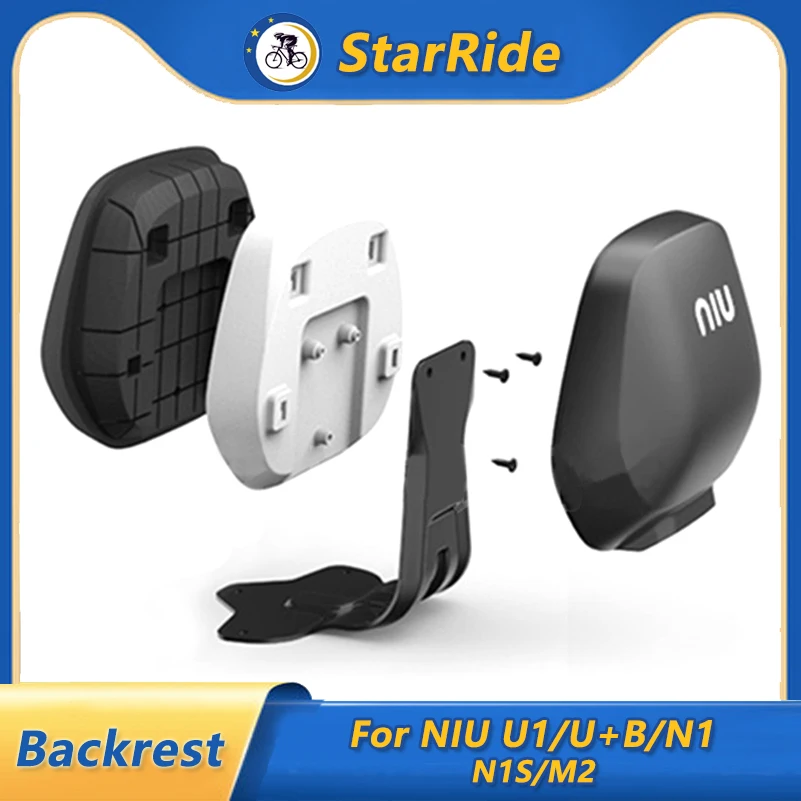 

Original Backrest for NIU U1U+/U+B/N1/N1S/M2 Motorcycle Electric Scooter All Models Manned Backrest Back Cushion Accessories
