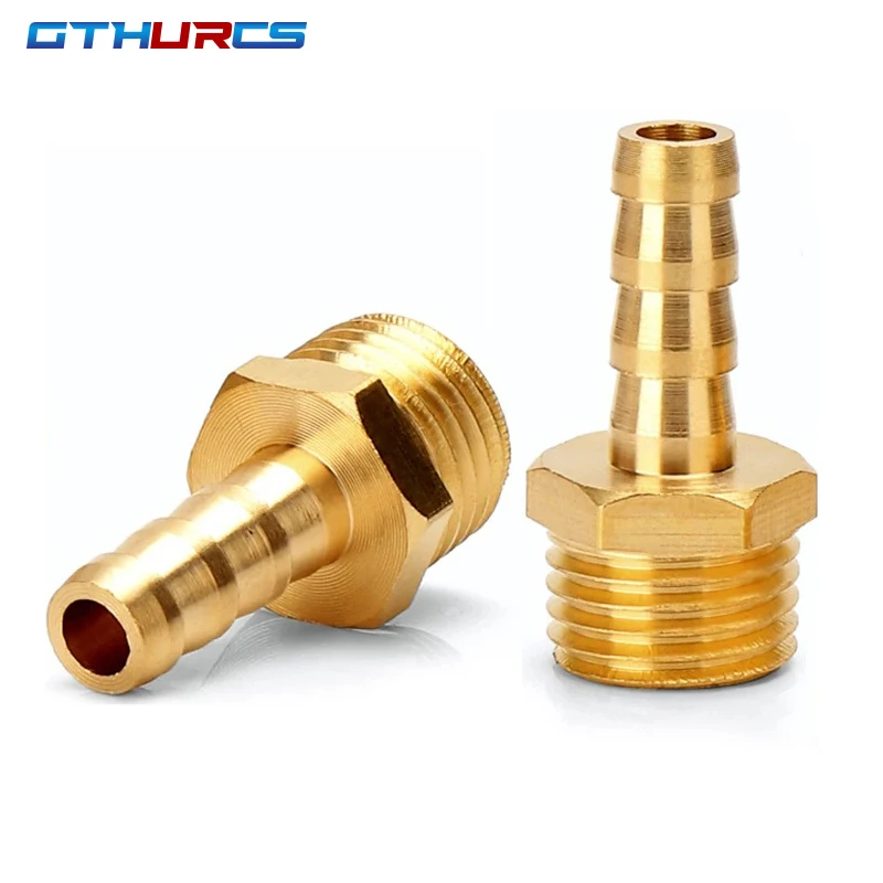 

Brass Fittings Copper Pagoda Connectors Pipe Fitting 4mm 6mm 8mm 10mm 12mm 19mm Barb Tail 1/8" 1/4" 1/2" 3/8" BSP