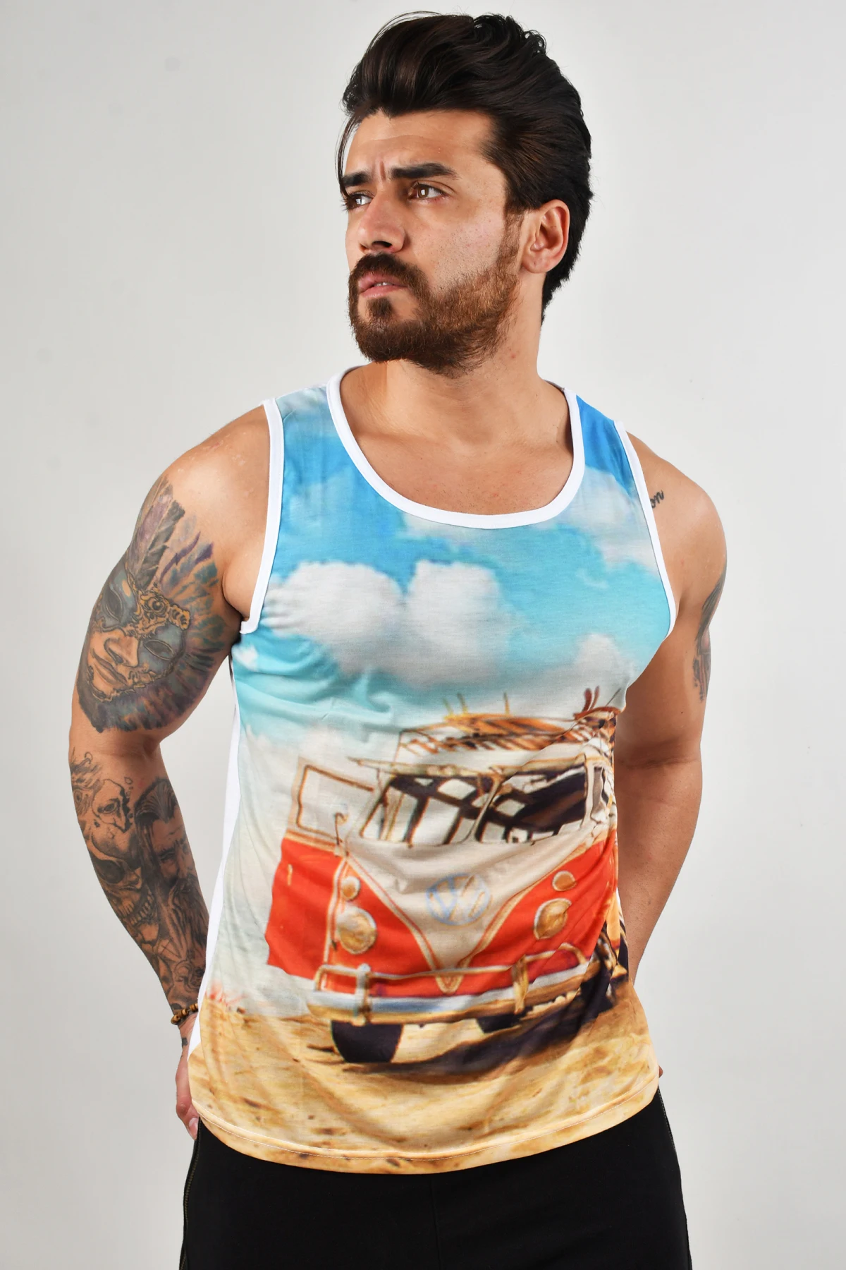 

Нижняя рубашка с овальным воротником 2100466