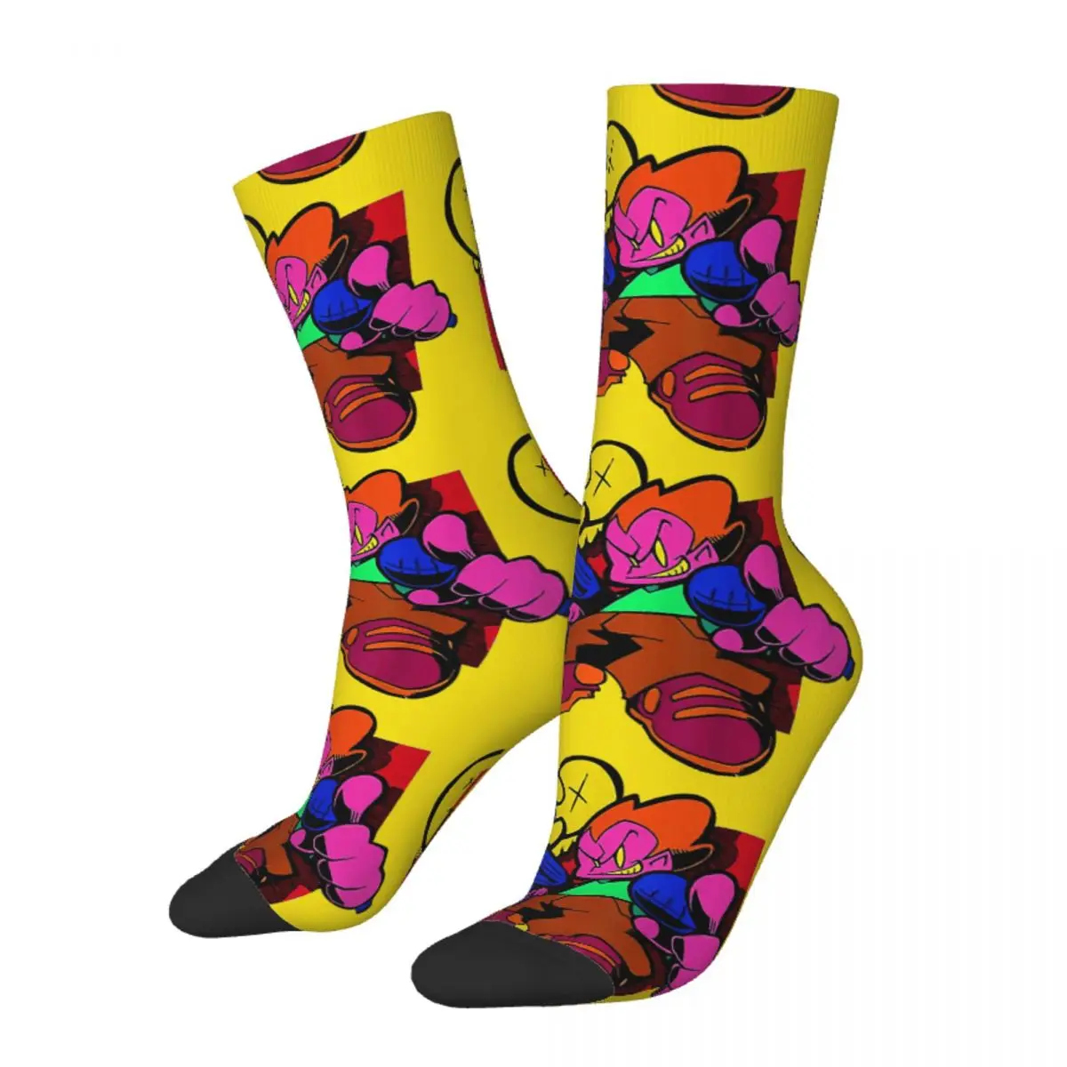 

Happy Funny Men's Socks Pico Retro Harajuku Friday Night Funkin FNF Music Boy Street Style Novelty Casual Crew Crazy Sock