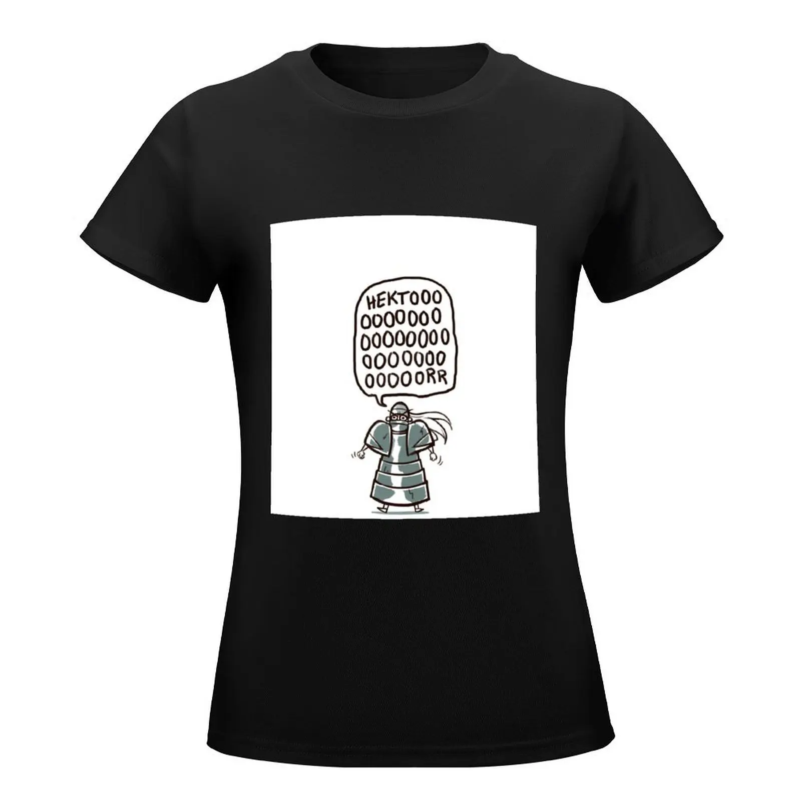 Женская футболка с принтом животных белая