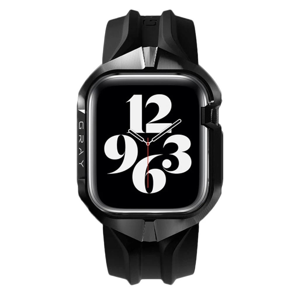 Роскошный стальной брендовый чехол для часов Apple Watch 6 se 5 44 мм 42 защитный