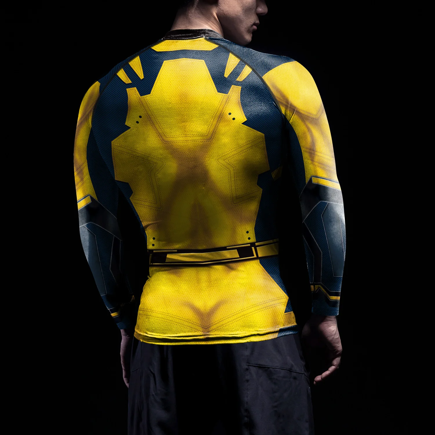 MINISO супергерой косплей Дэдпул компрессионные рубашки Хэллоуин Росомаха