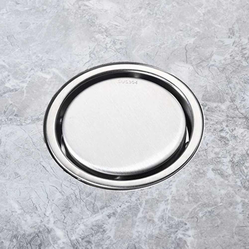 

Sewer Grate Floor Drain 304 Stainless Steel Bathroom Floor Drain Floor Filler Invisible Floor Drain Waste Drainer
