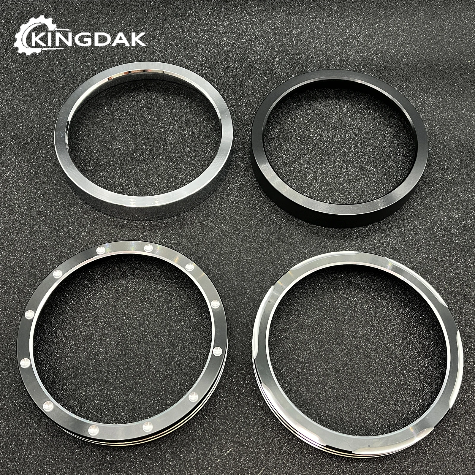 

Motorcycle Speedometer Trim Bezel Trim Ring Aluminum Fit For Harley Sportster XL 883 1200 Dyna Street Bob Low Rider Road Glide