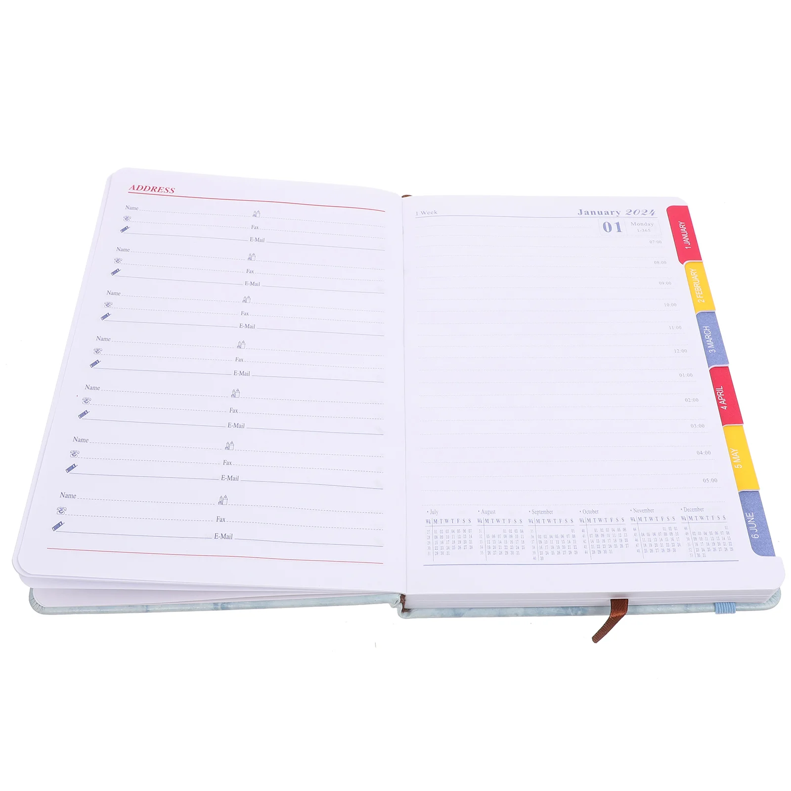 

Business Notebook Daily Use Pads Writing Schedule Office Plan Planner 2024 Notebooks Student Agenda Newspaper