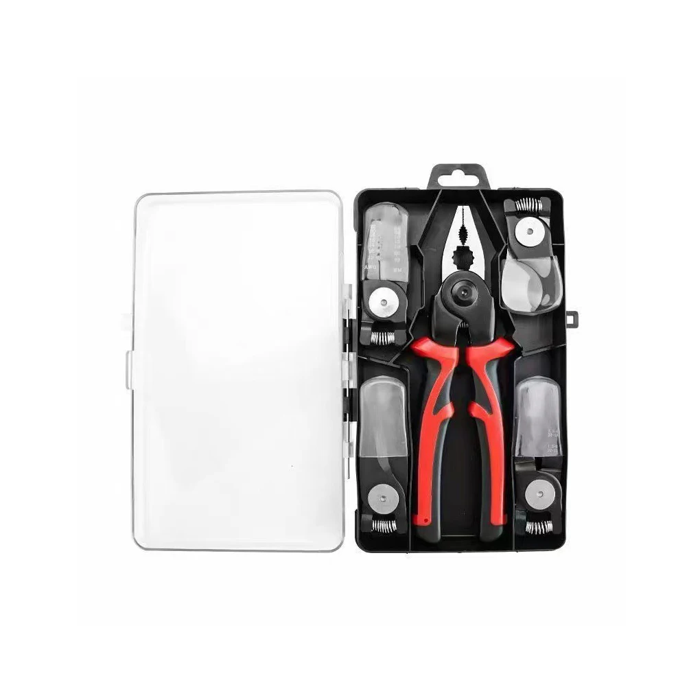 

Home Professional Portable Multifunctional Plier Garage Workshop Hotel Reusable 5-in-1 Steel Pliers Cable Stripper