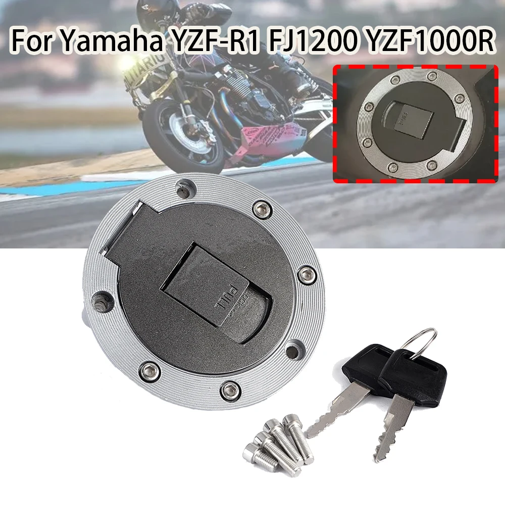 

Крышка топливного бака для Yamaha FZR1000 Genesis YZF1000R Thunder Ace YZF-R1 FJ1200 XJR1200 XJR1300 1999 -2006 XJR 1200 1300