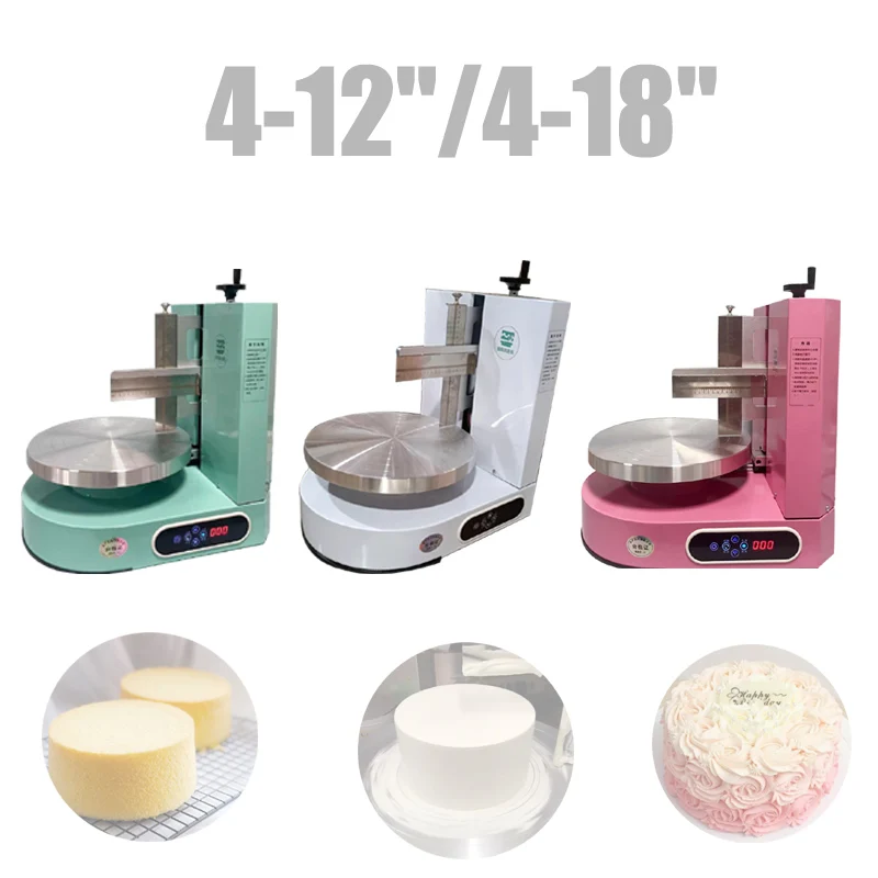 

Birthday Cake Making Machine Cream Bread Decoration Smooth Coating Spreading Tool Automatic Scraper Spatula