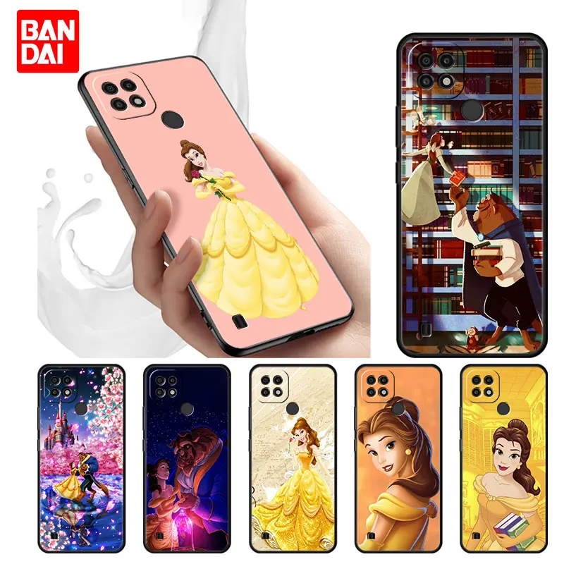 

Cover Case for Realme C21 C21Y C25 C15 C11 2020 C3 C20 5 6 6i 7i 8i 8 Pro Trend Coque Capa Thin Cell Soft Disney Belle Princess