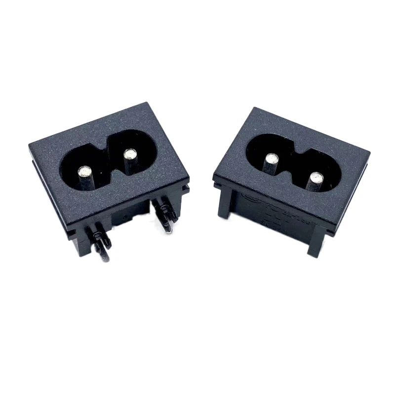 Горячая Распродажа электрическая розетка IEC 320 C8 разъем питания 2-контактный