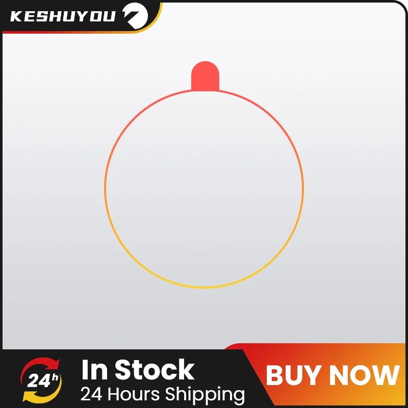 

KESHUYOU HD Hydrogel Protective Soft Film For Smart Watch Smart Watch Screen Protectors For GT3 I12 smartwatch
