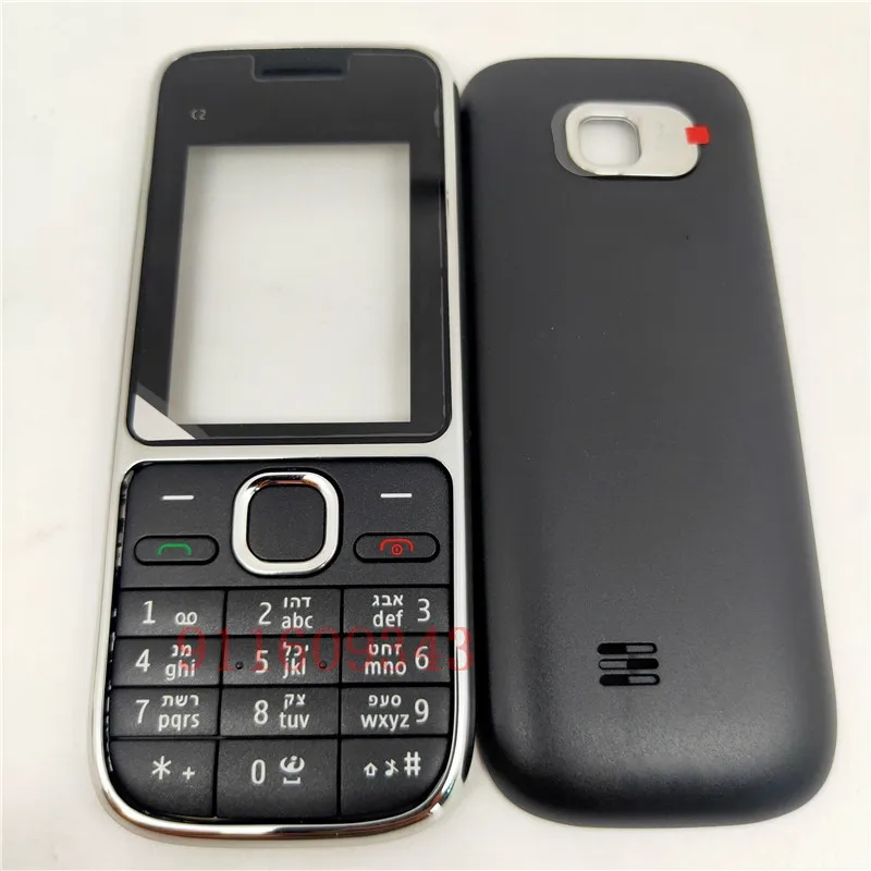 Новинка 100% чехол для Nokia C2-01 телефона + клавиатура задняя крышка аккумулятора с