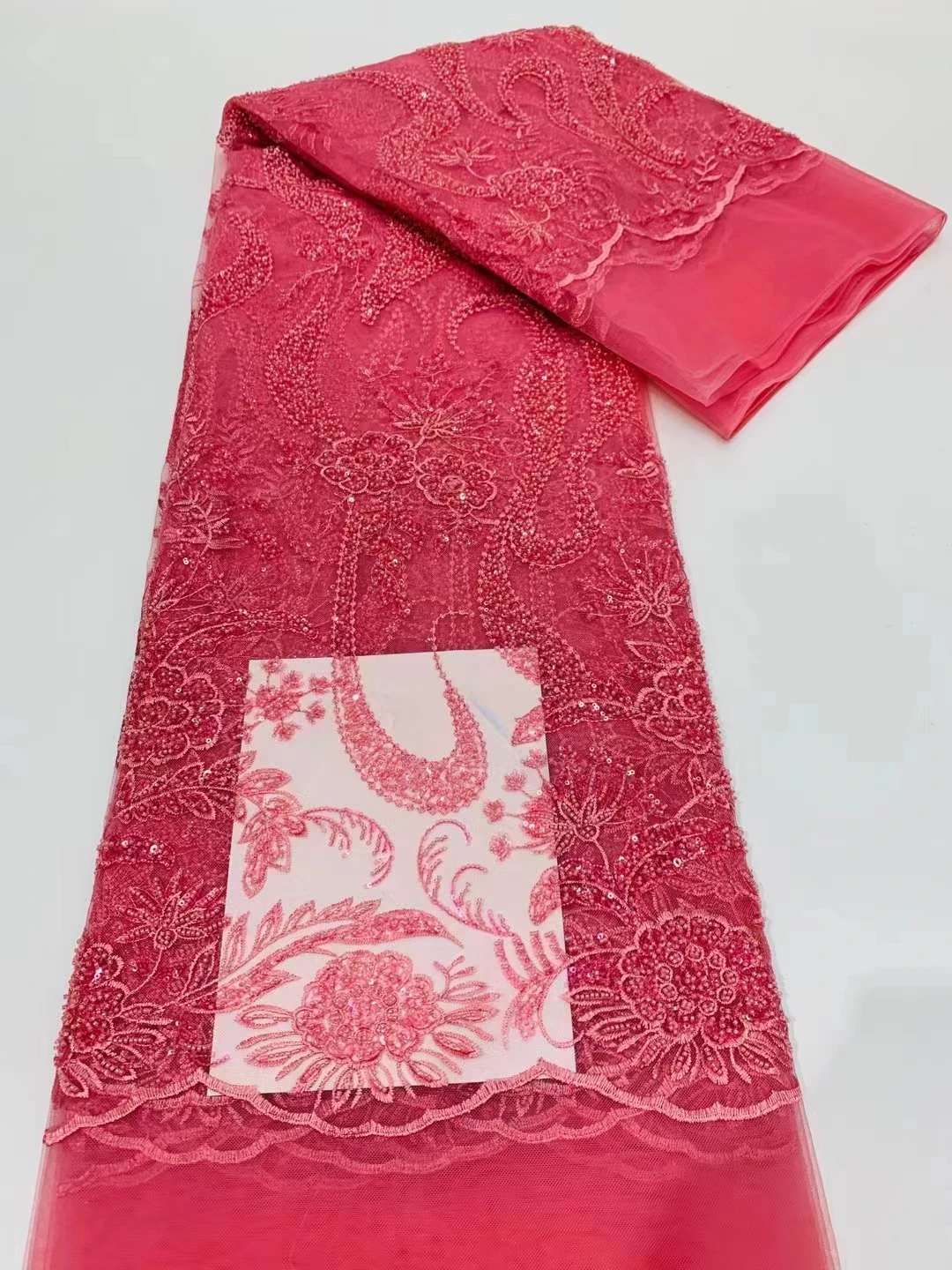 Новое популярное стильное кружевное платье с блестками и вышивкой бисером